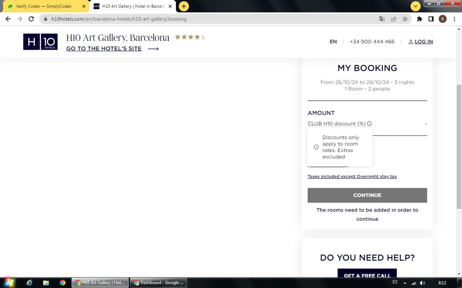 how to use H10Hotels coupons