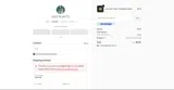 PLANTPARTY15 coupon verification screenshot
