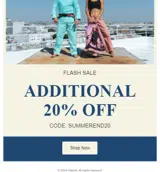 SUMMEREND20 coupon verification screenshot