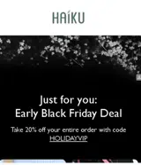 HOLIDAYVIP coupon verification screenshot
