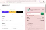 PAYDAY10 coupon verification screenshot