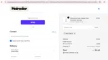 WELCOME10 coupon verification screenshot