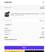 save10 coupon verification screenshot