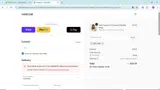 WELCOME coupon verification screenshot