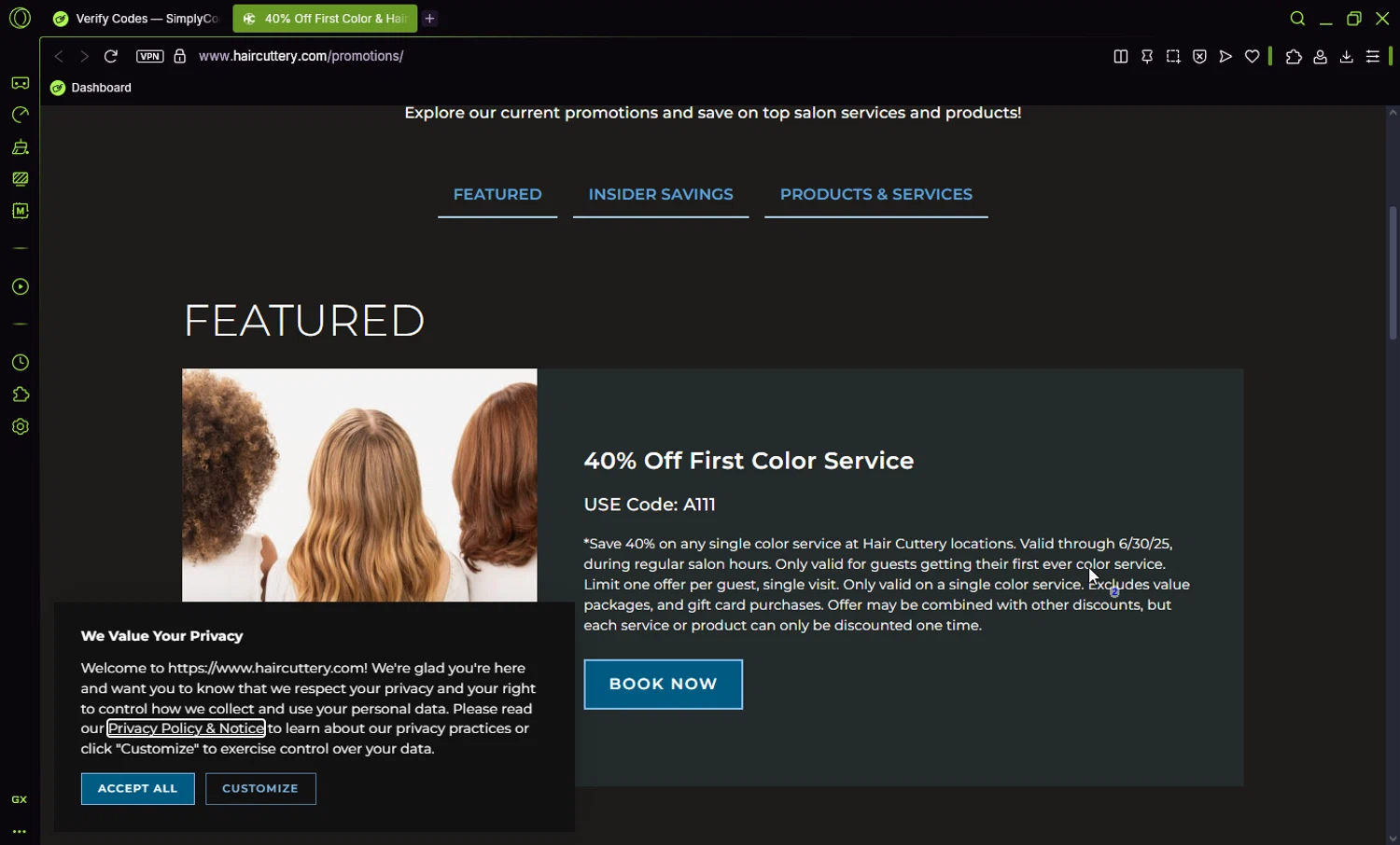 hair cuttery promo codes - 40% off (verified) jun 2025