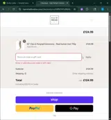PAYDAY10 coupon verification screenshot