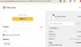 Andressa coupon verification screenshot