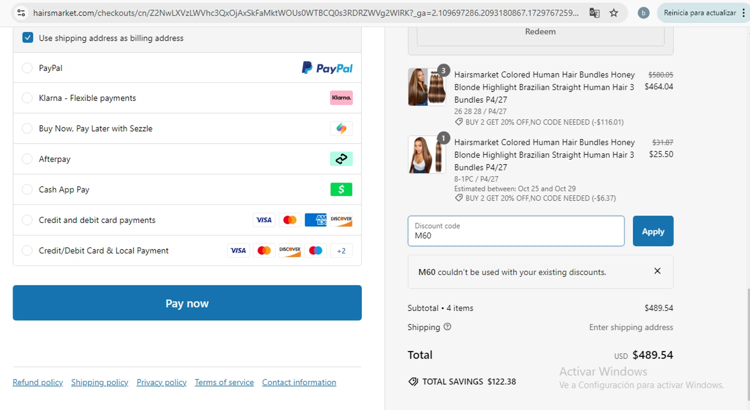 how to use Hairsmarket coupons
