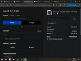Hair So Fab coupon verification screenshot