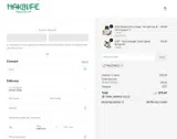 Haka Life Nutrition coupon verification screenshot