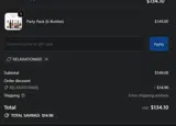 RELAXATION605 coupon verification screenshot