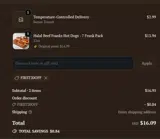 FIRST20OFF coupon verification screenshot