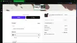 HalfAxcom23 coupon verification screenshot