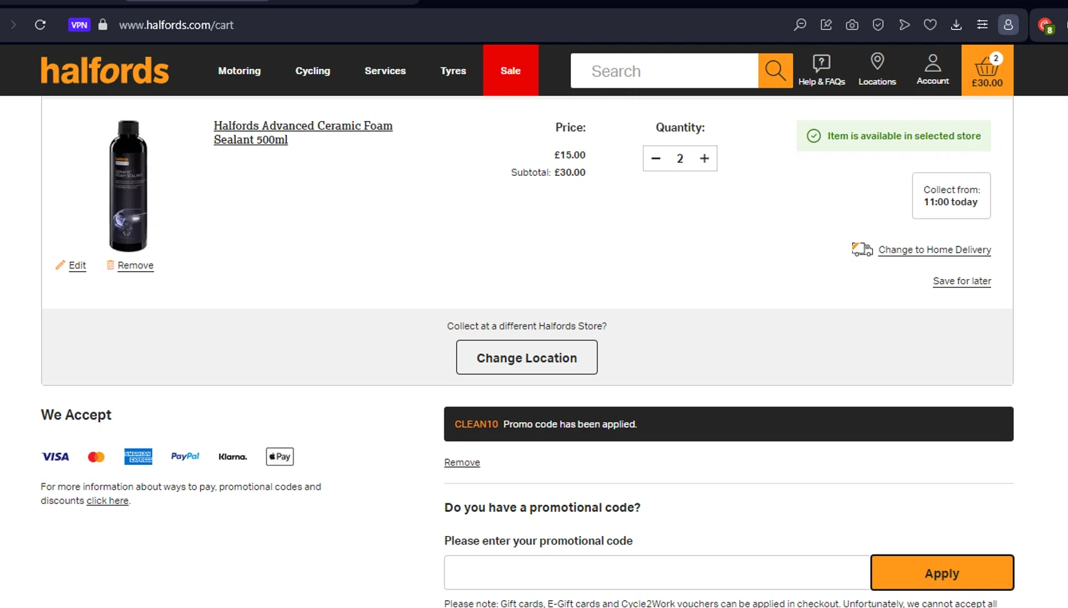 Halfords Discount Codes 10 Off September 2024