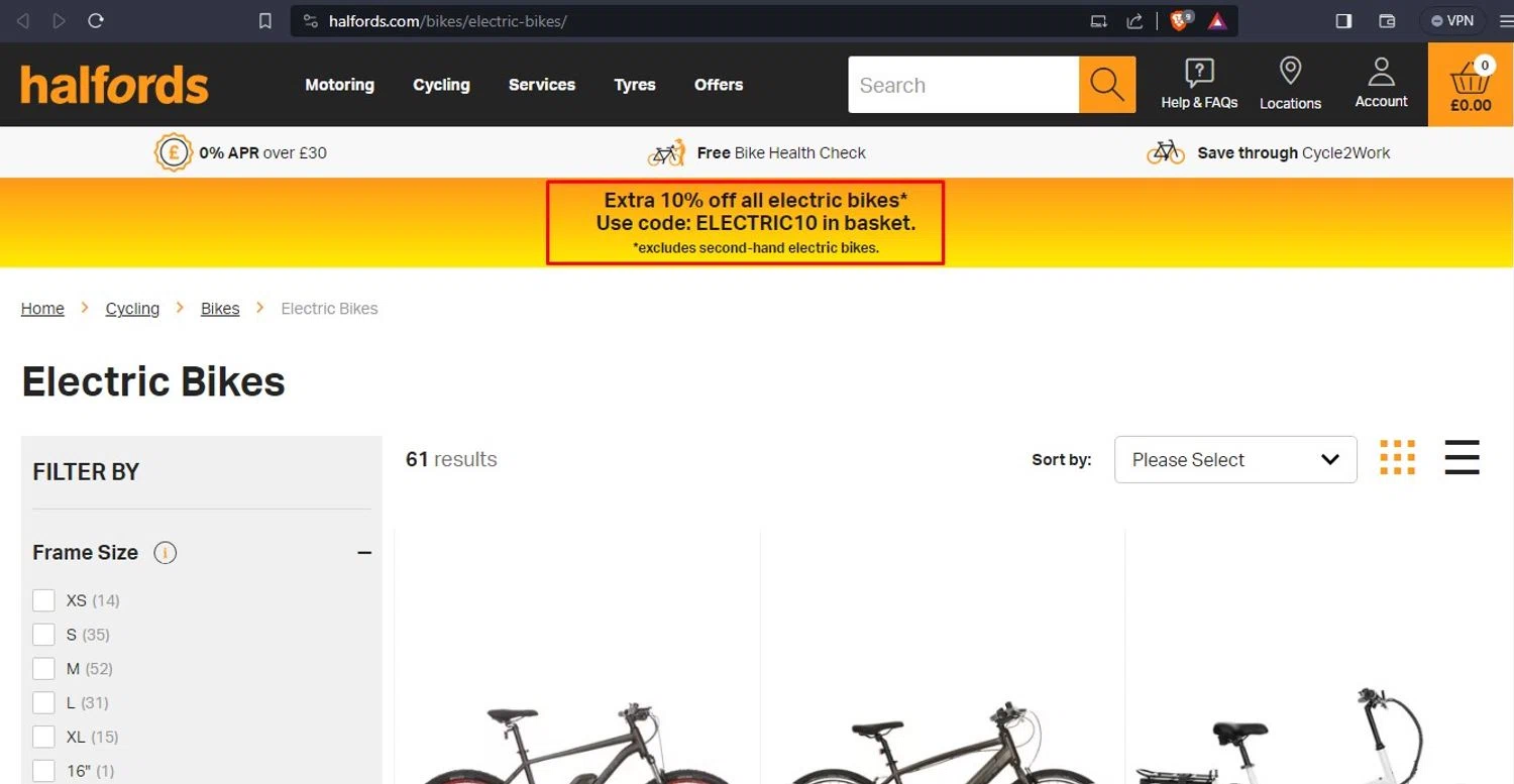 Halfords Discount Codes 10 Off September 2024
