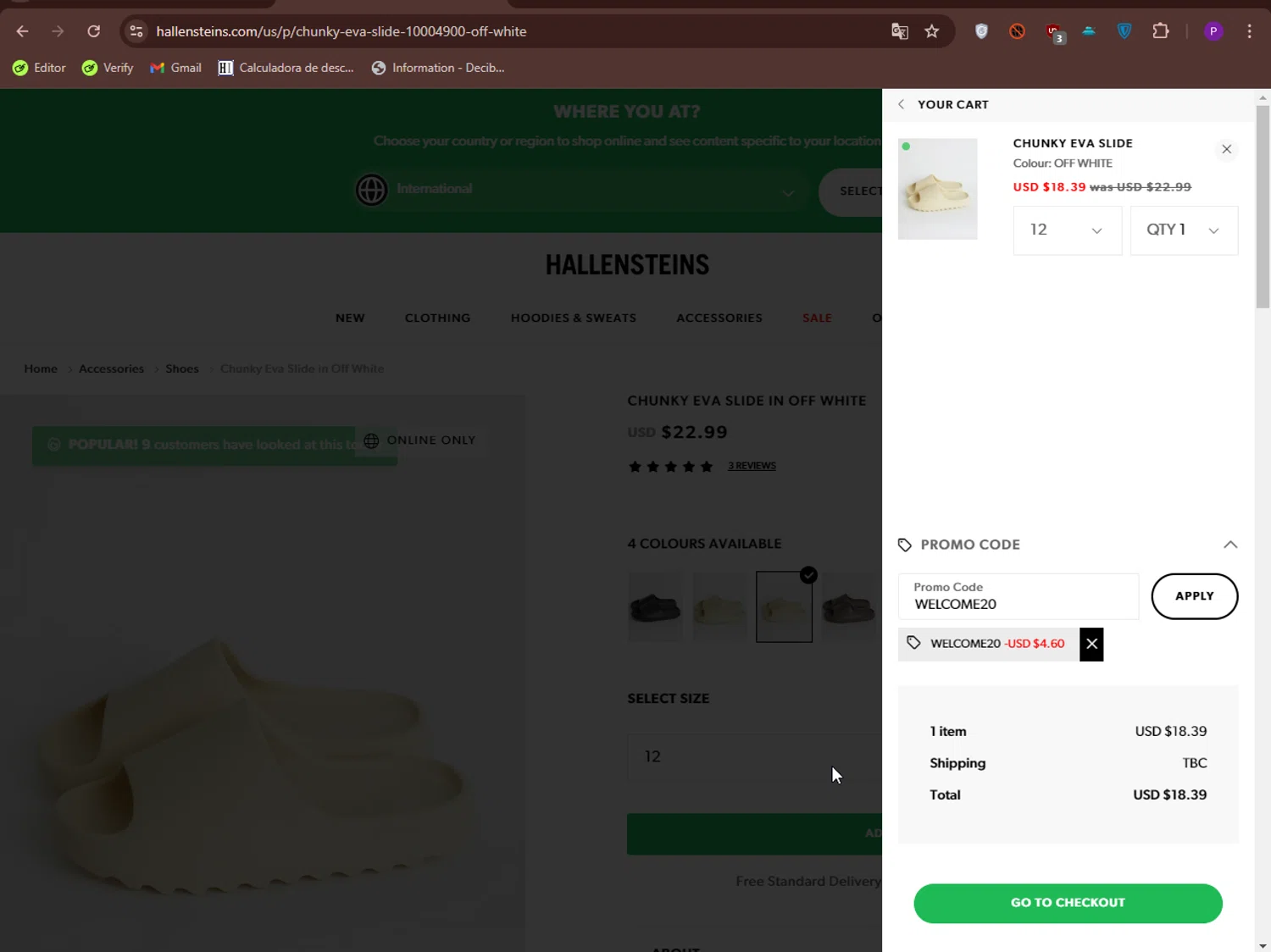 how to use Hallensteins coupons
