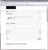 EMAIL13 coupon verification screenshot