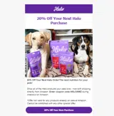 HALOAMZ coupon verification screenshot