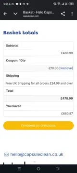 10tv coupon verification screenshot
