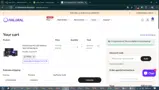 HALORAL coupon verification screenshot