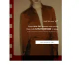 EARLYACCESS30 coupon verification screenshot
