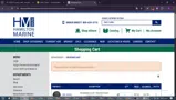 Hamilton Marine coupon verification screenshot