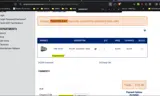 Hamilton Marine coupon verification screenshot