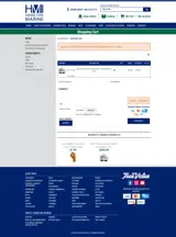 Hamilton Marine coupon verification screenshot