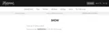 SWEETSHOW coupon verification screenshot