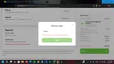 FALL10 coupon verification screenshot