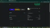 WELCOMEHANA10 coupon verification screenshot
