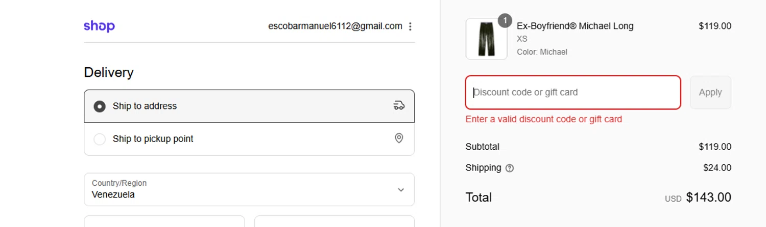 HAND OVER discount code screenshot showing code FALL25 applied at HAND OVER checkout page. Uploaded by SimplyCodes community member BonusSleuth7383 on Sep 16, 2025
