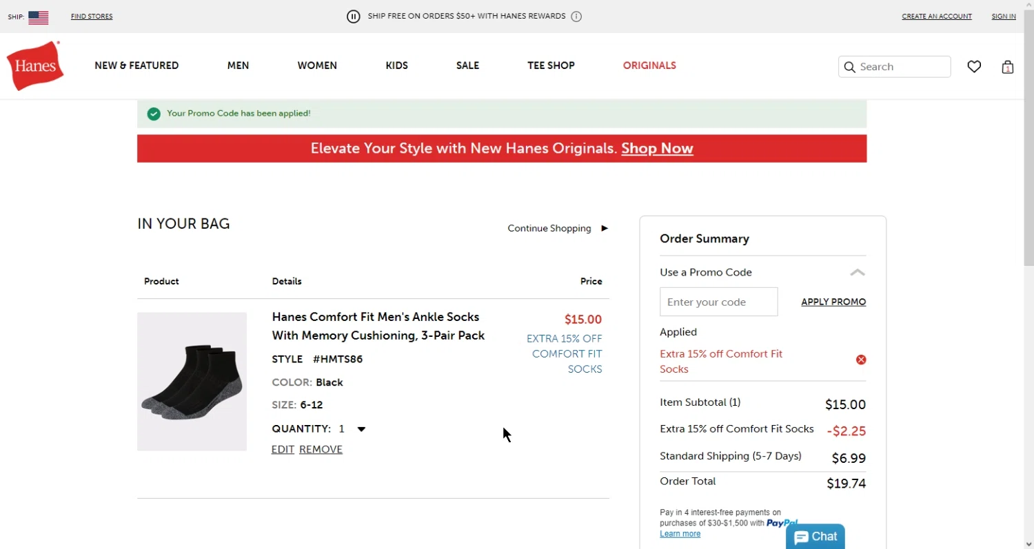 Hanes Promo Codes 15 Off Coupon Codes in August 2024 SimplyCodes