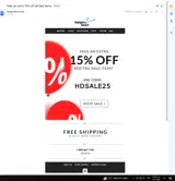 HDSALE25 coupon verification screenshot