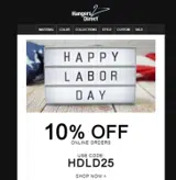 HDLD25 coupon verification screenshot