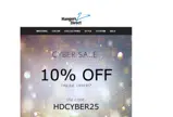 hdcyber25 coupon verification screenshot