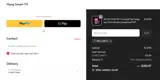 WELCOME15 coupon verification screenshot
