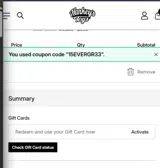 Hankey's Toys coupon verification screenshot