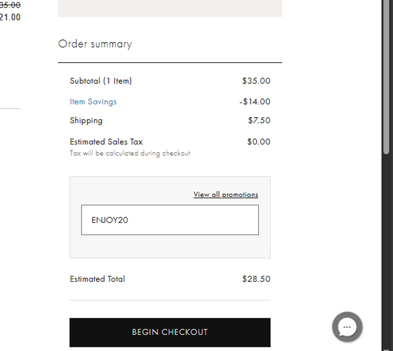 Hanna Andersson promo code screenshot showing code ENJOY20 applied at Hanna Andersson checkout page. Uploaded by SimplyCodes community member ELREAL2 on Aug 23, 2025