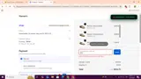 B2M coupon verification screenshot