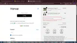 Hanso Home coupon verification screenshot