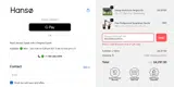 Hanso Home coupon verification screenshot