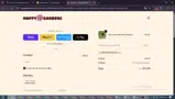 Happy Gardens coupon verification screenshot