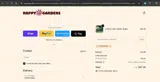 Happy Gardens coupon verification screenshot