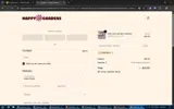 Happy Gardens coupon verification screenshot