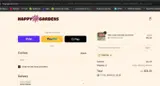 Happy Gardens coupon verification screenshot