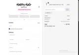 Happy Hair Brush coupon verification screenshot
