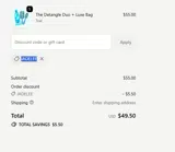 Happy Hair Brush coupon verification screenshot
