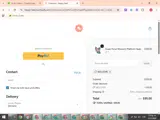 WELCOME coupon verification screenshot