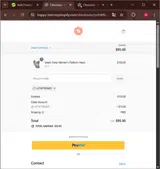 U7Y6T5R54E3 coupon verification screenshot